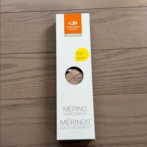 Small Icebreaker Women’s Wool Siren Thong - Praline